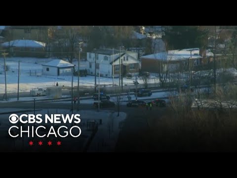 Metra Rock Island Line stopped after train hits car l CBS News Chicago