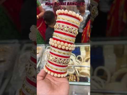 🥀Beautiful Bridal Bangles Designs #bangles #chura #shortvideo @ajaymahanta7859