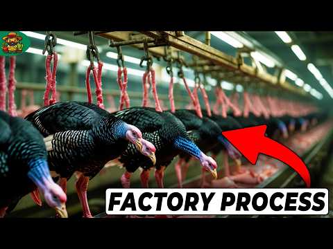 How Millions of Turkeys Are Raised and Processed | Inside Turkey Farms & Factories