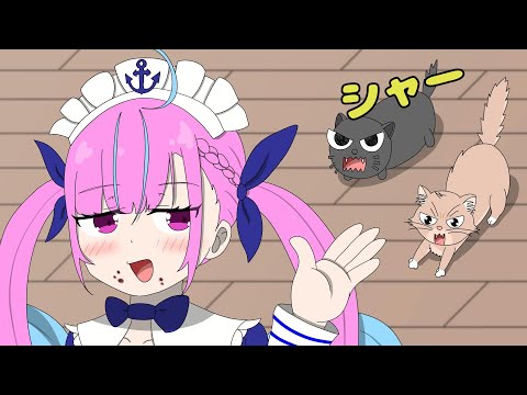 【手描きアレンジ】つまみ食いしたのは誰！？【湊あくあ】【ホロライブ切り抜き】