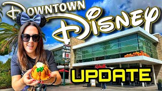 DOWNTOWN DISNEY UPDATE! Fall 2024: Resorts, FREE Things to Do, NEW FOOD, Construction/CHANGES & More