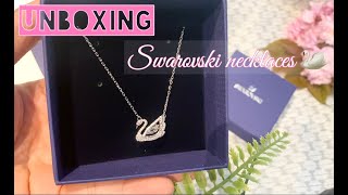 SHORT #3| UNBOXING SWAROVSKI DANCING SWAN NECKLACE| Đập hôp vòng cổ Swarovski sáng chói mắt