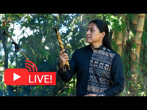 Live Flute Andean Music from Beautiful Nature