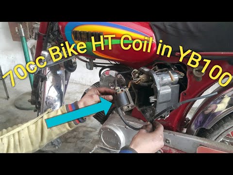 70cc Bike HT Coil in Yamaha YB100 | Yamaha YB100 Coil Replacement