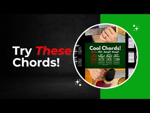 Try this cool sounding chord progression! Grab your guitar and play along!