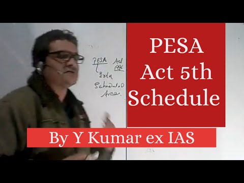 PESA Act and 5th schedule