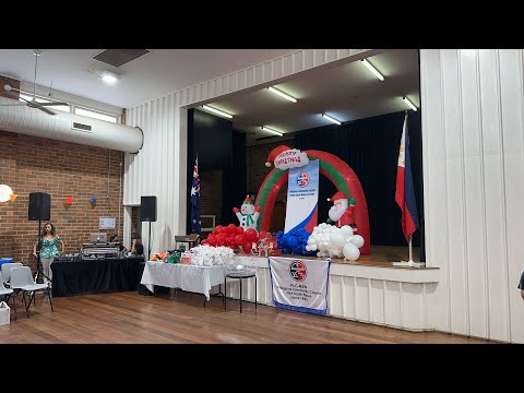 PhilippinesinAustralia |  PCCNSW President Cesar Bartolome delivers his welcome message