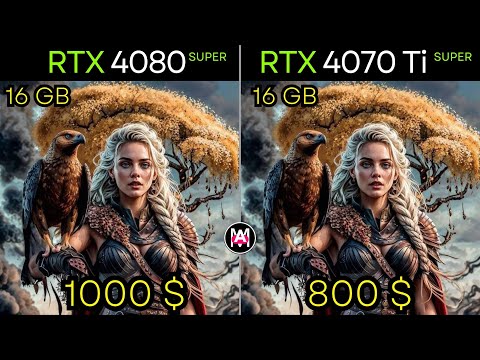 RTX 4080 SUPER VS  RTX 4070 Ti SUPER : TEST IN 22 GAMES 4K