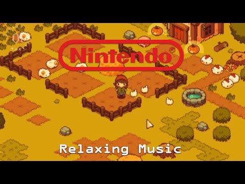 Relaxing Nintendo music 3 hour mix calms your mind for studying, sleep, work ( w/ Farm Ambience )