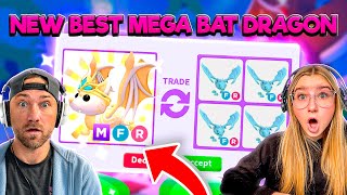 Cammy's MEGA FAIRY BAT DRAGON Trade is INSANE! Adopt Me