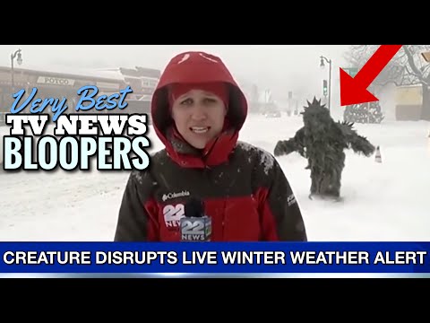 The Very Best Live TV News Bloopers