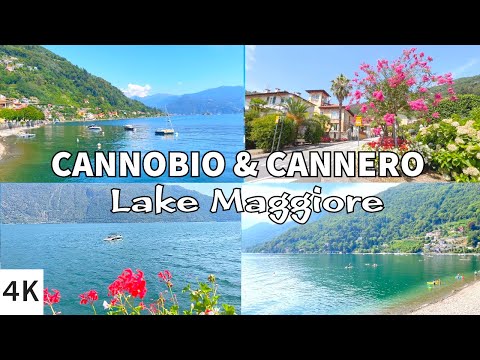 Cannobio & Cannero / Lake Maggiore / Italy (4K)