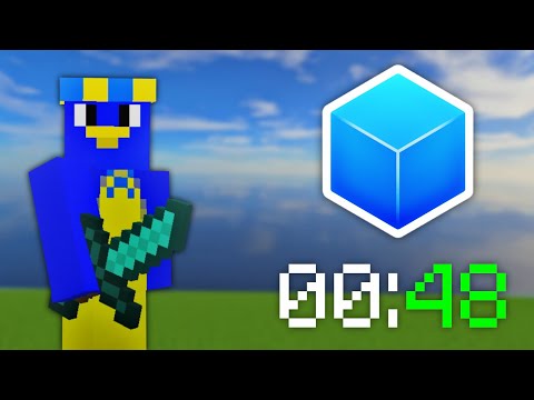 Speedrun Skywars Cubecraft MCPE (Touch)🔥