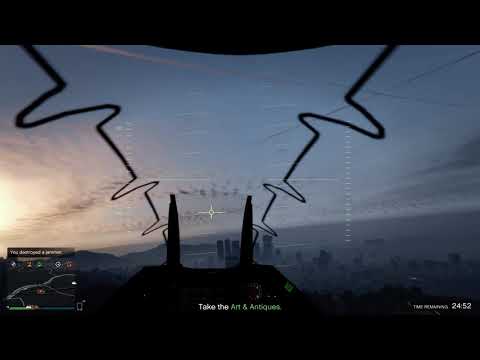 GTA:O - Signal Jammers mission is great target practice for jets