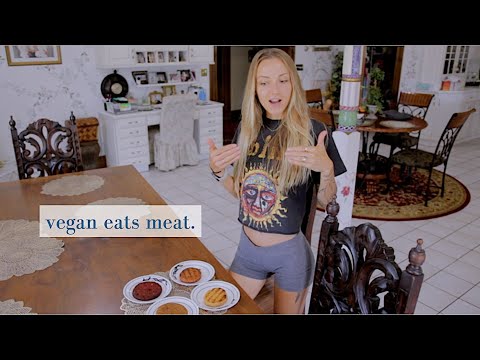 6 YEAR VEGAN - TRYING A TURKEY BURGER 😑