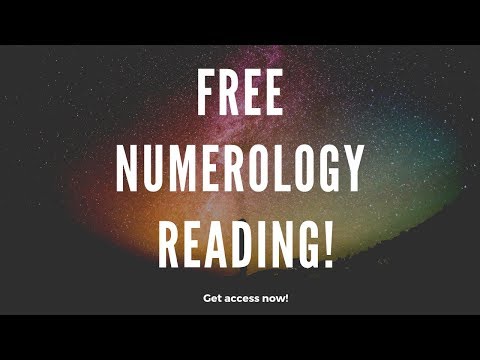 Free numerology report - numerology horoscope!