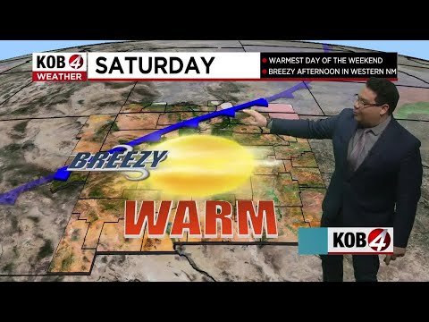 Eddie Garcia: New Year's Day Evening Forecast for New Mexico