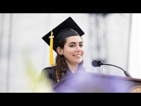 Emily Bonanno ’24 Remarks - 2024 Commencement Ceremony