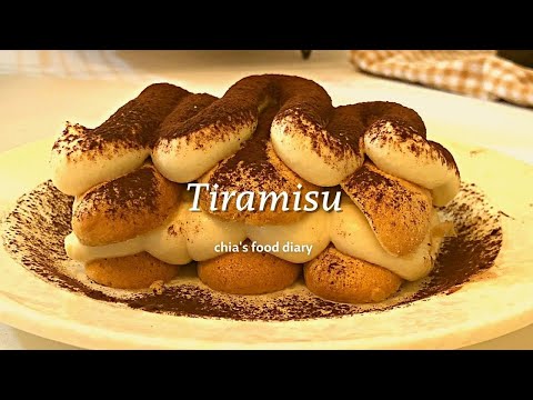 氣炸#21 提拉米蘇Tiramisu 簡易版 從手指餅乾開始🤎