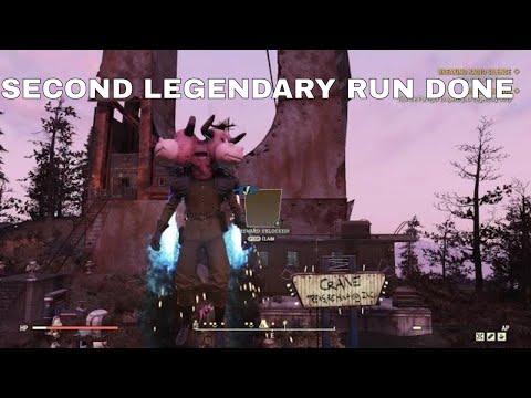 Second Legendary Run DONE In Fallout76 - Acceptance Speech