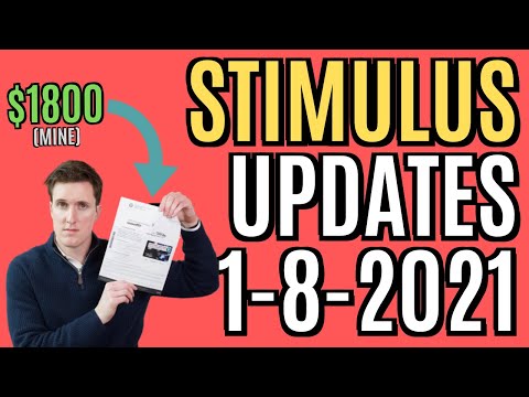 $2000 Stimulus Check Update & $600 Stimulus Check Update (EIP Card)