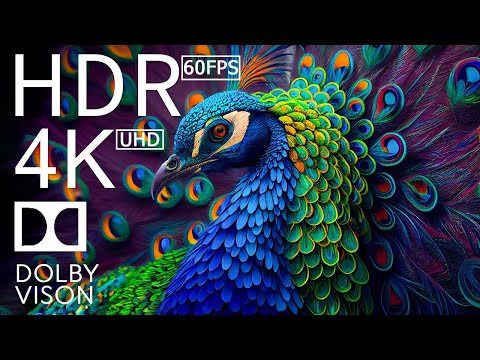 4K HDR 120fps Dolby Vision with Animal Sounds (Colorfully Dynamic) #68