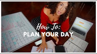 PLAN WITH ME | How to plan your day and be successful!!!