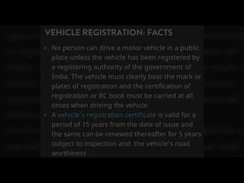 Vehicle  registration  facts