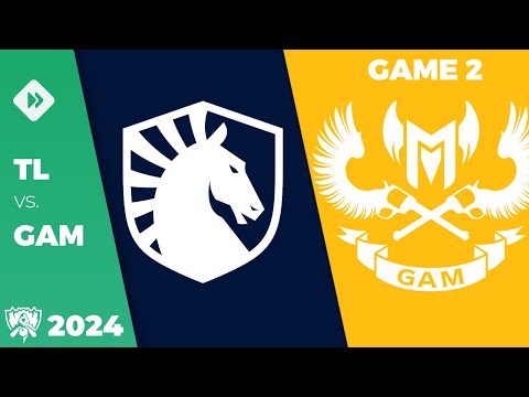 Team Liquid vs GAM Esports, Game 2 | World Championship 2024 Swiss Stage Day 8 | TL vs GAM G2