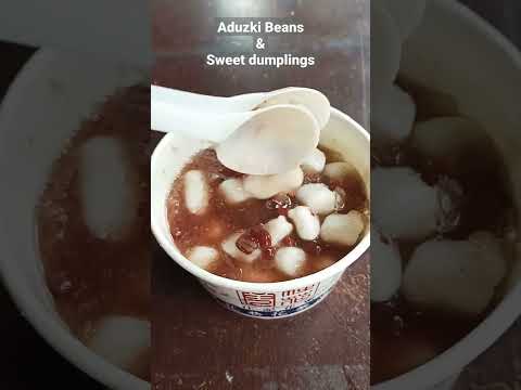 [Taiwanese foods]Adzuki beans & sweet dumplings #shorts 紅豆湯圓冰