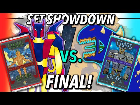 Set 1 vs Set 2 - Chaos Galaxy TCG Set Showdown Final! (And contest winners!)