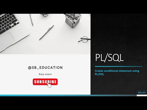 Create conditional statement using PL/SQL