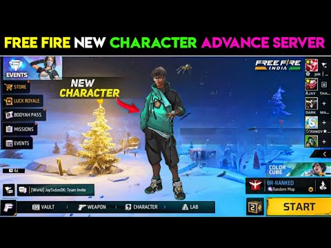 Ob42 Update New Character Ability Test | Test Boy Character | Svarr Character Back🔥| Test boy free