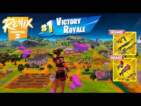 114 Kill Solo Vs Squads Wins Gameplay Full Game (Fortnite Chapter 2 Remix Ps4 Controller)