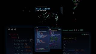 Star Cursor Pure CSS..❤️ _ #codewith_muhilan #css #coding #shorts #html  #worldofdevelopers