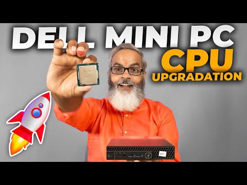 Dell Mini PC CPU Upgradation 🔥 i3 8th Gen to i5 8th Gen Desktop CPU