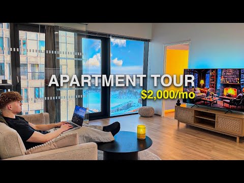 My Highrise Apartment Tour | $2000/month