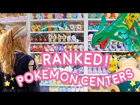 ☆ALL Pokémon Centers in Tokyo RANKED ☆ Pokemon Center Tour Japan