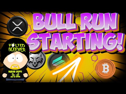 BULL RUN SET TO START! $XRP $BTC $ETH $SOL PRICE PREDICTIONS!