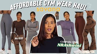 SAVANA Gym Wear Haul |Savana’s EOSS up to 80% off| Leggings,Jackets,| Fit Girl Aesthetic #savanaEOSS