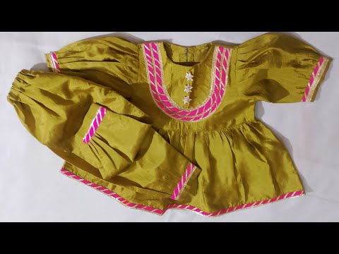 How to stitch baby fancy frock design for Eid special