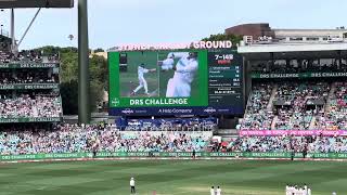 Washington Sundar Controversial DRS Decision | India vs Australia Sydney Test BGT 2025 #bgt