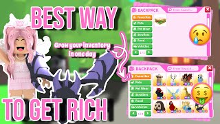 How To Get MEGA RICH In Adopt Me ! 😱 (Roblox 2024)