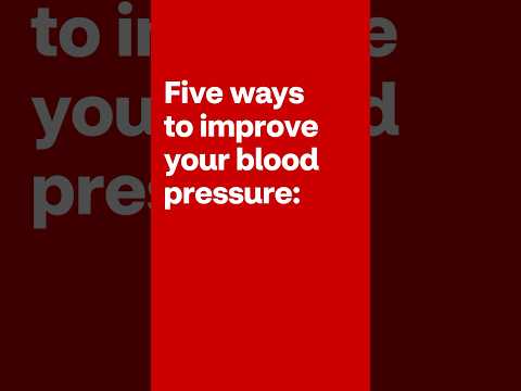 5 Ways to Improve Your Blood Pressure #shorts