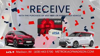 #MetroKiaOfMadison #December2Remember #SpecialOffer