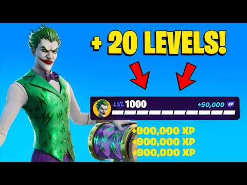 THE BEST *SEASON 2 OG* FORTNITE XP GLITCH to FARM & LEVEL UP FAST in Chapter 6! (850,000 XP!)