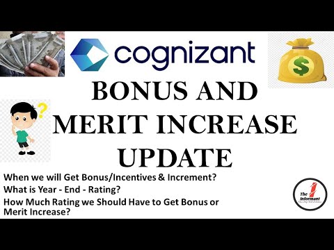 Cognizant Merit Increase & Bonus Details| Cognizant Revised Increment/Hike Cycle| Year-End-Ratings |