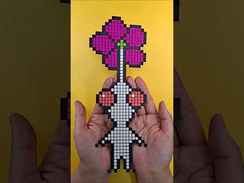 pixel art White Pikmin  #pixelart #pikmin #drawing