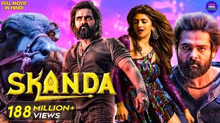 SKANDA (2024) | Ram Potheneni, Sreeleela | New Released South Indian Action Movie | New South Movie