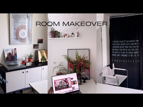 room makeover. 요즘 내 취향을 담은 룸데코🖤 그리고 내 겨울의 전부 크리스마스를 기다리며...🎄